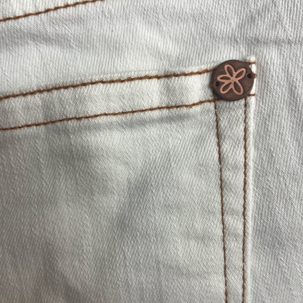 Matilda Jane 435 Girls Off White Denim Shorts - Picture 4 of 5